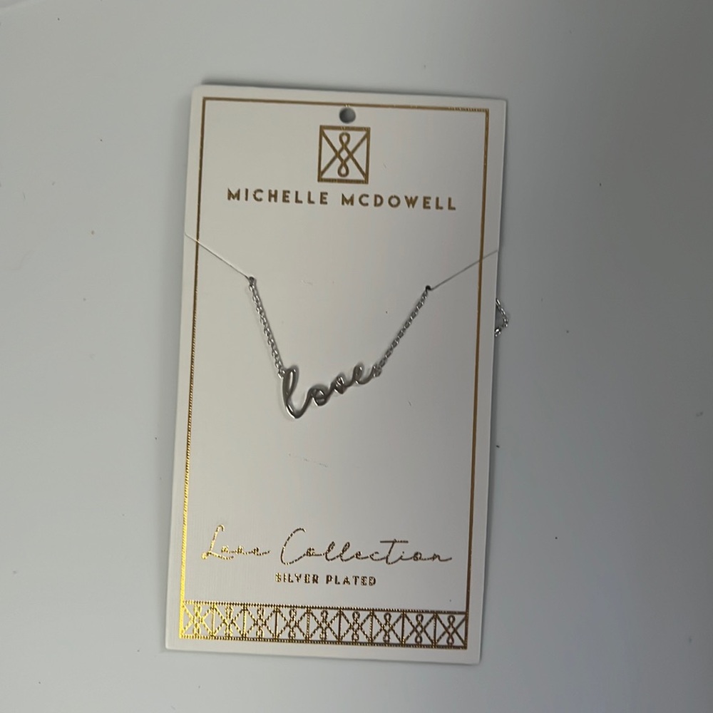 Michelle McDowell Love Necklace